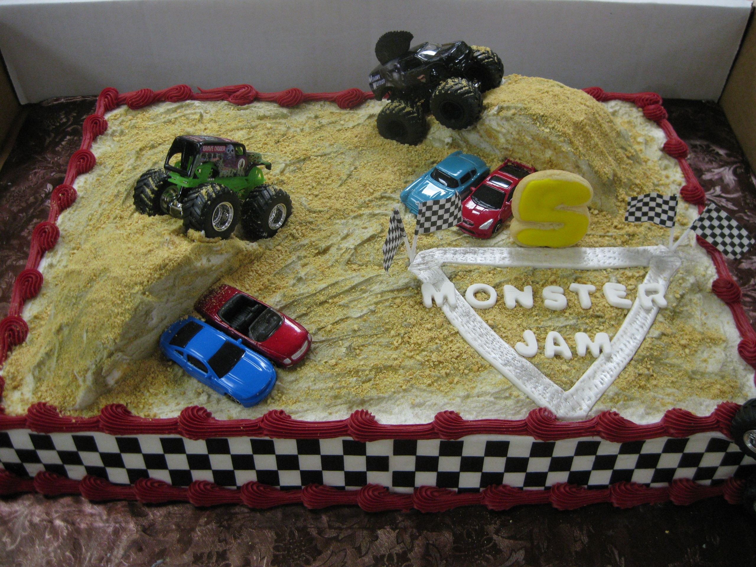 Monster Jam Birthday Cake
 Monster Jam Birthday Cake