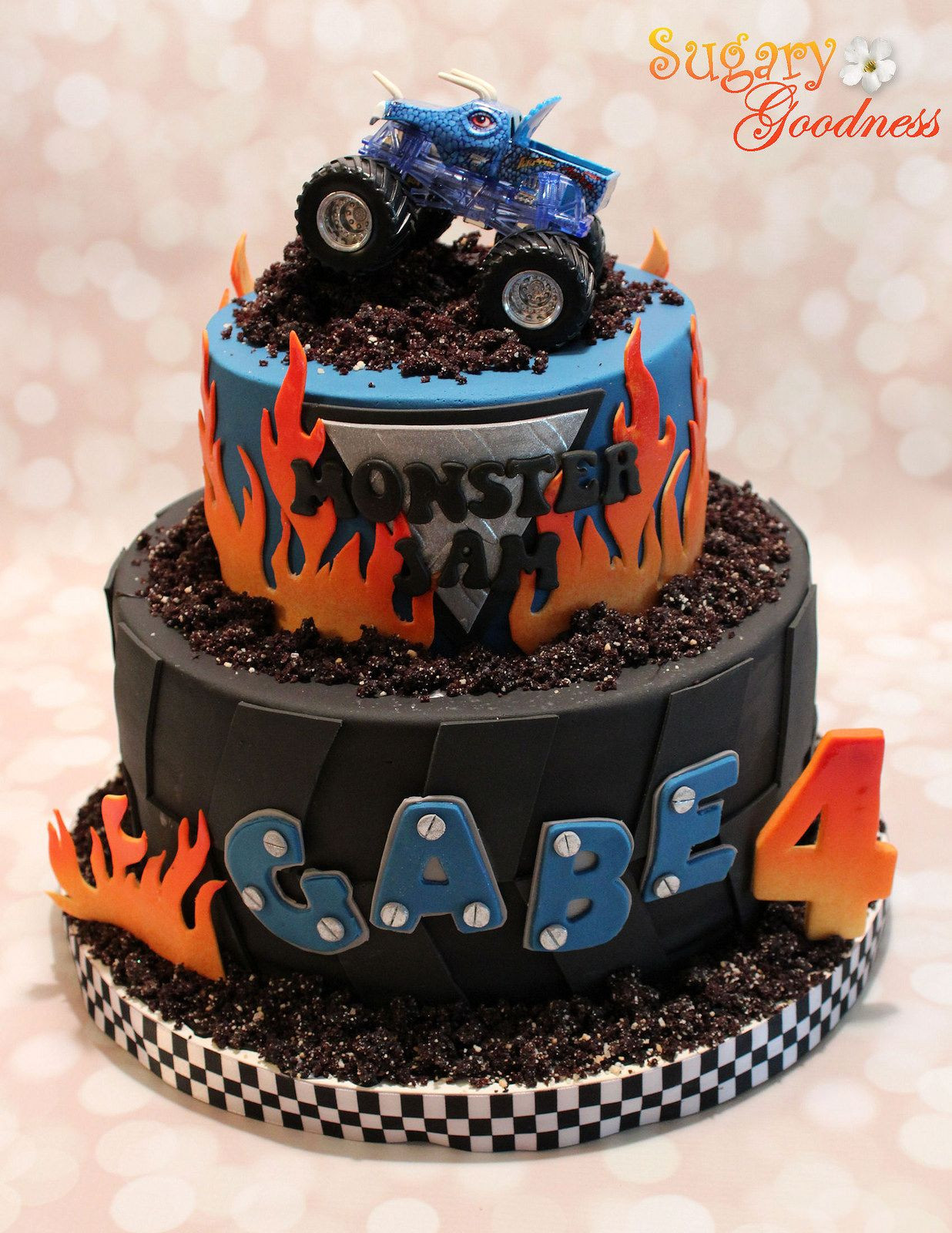 Monster Jam Birthday Cake
 Monster Jam Cake