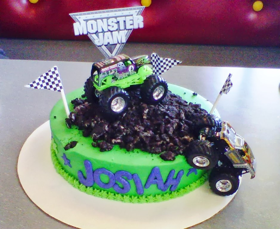 Monster Jam Birthday Cake
 Party Cakes Monster Jam Birthday Cake
