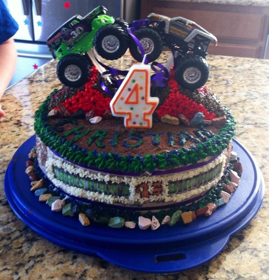 Monster Jam Birthday Cake
 Monster Jam Birthday Cake Tips & Tricks