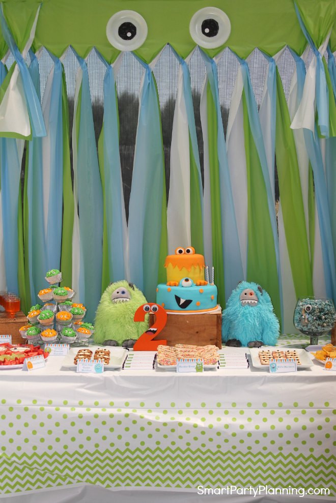 Monster Kids Party
 Easy Little Monster Birthday Party The Kids Will Love