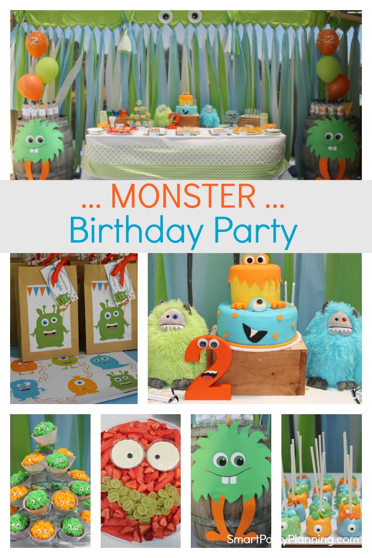 Monster Kids Party
 Easy Little Monster Birthday Party The Kids Will Love