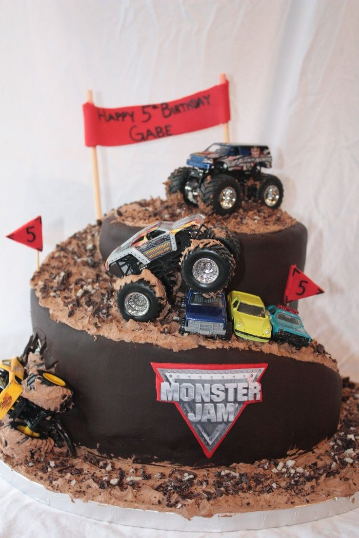 Monster Truck Birthday Cakes
 Best 25 Monster truck birthday cake ideas on Pinterest