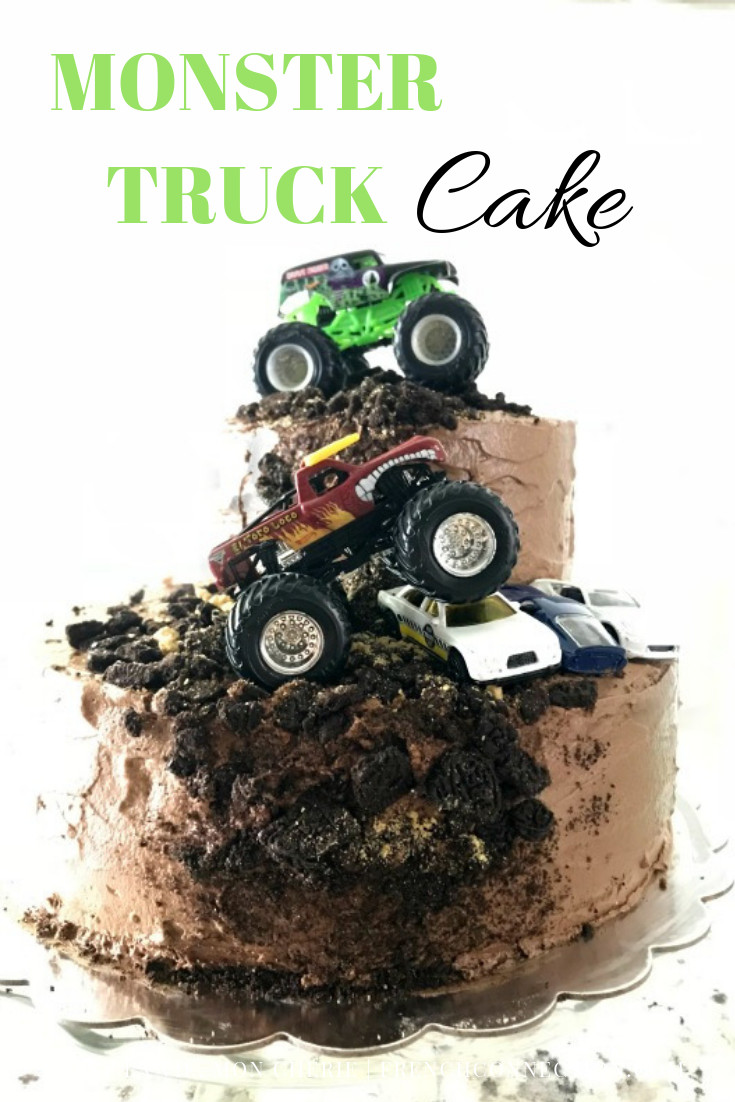 Monster Truck Birthday Cakes
 Monster Truck Birthday Party Celebrating 4 years Life