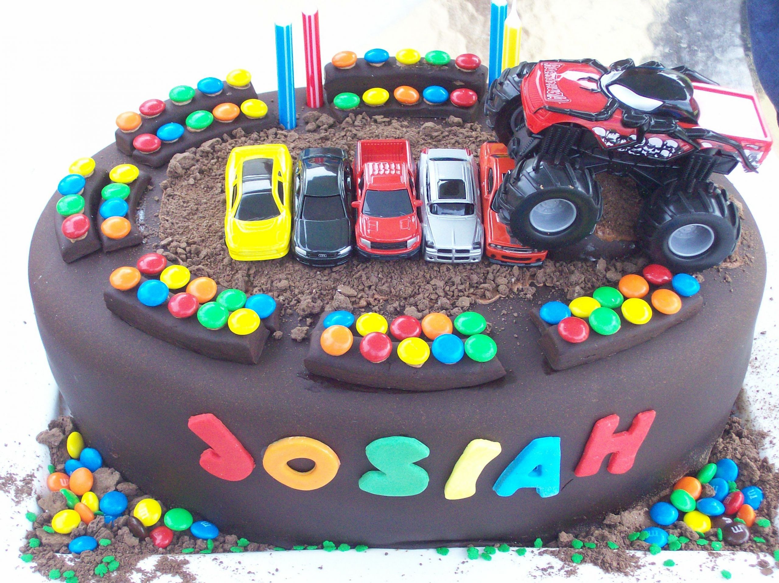 Monster Truck Birthday Cakes
 DIY Monster Jam Birthday Ideas