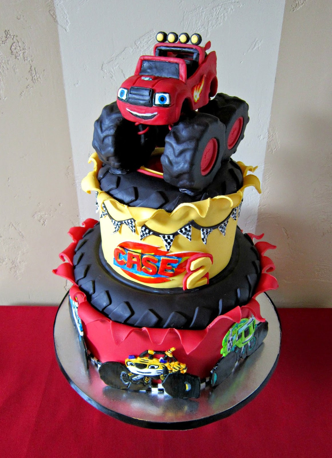 Monster Truck Birthday Cakes
 Delectable Cakes "Blaze and the Monster Machine s