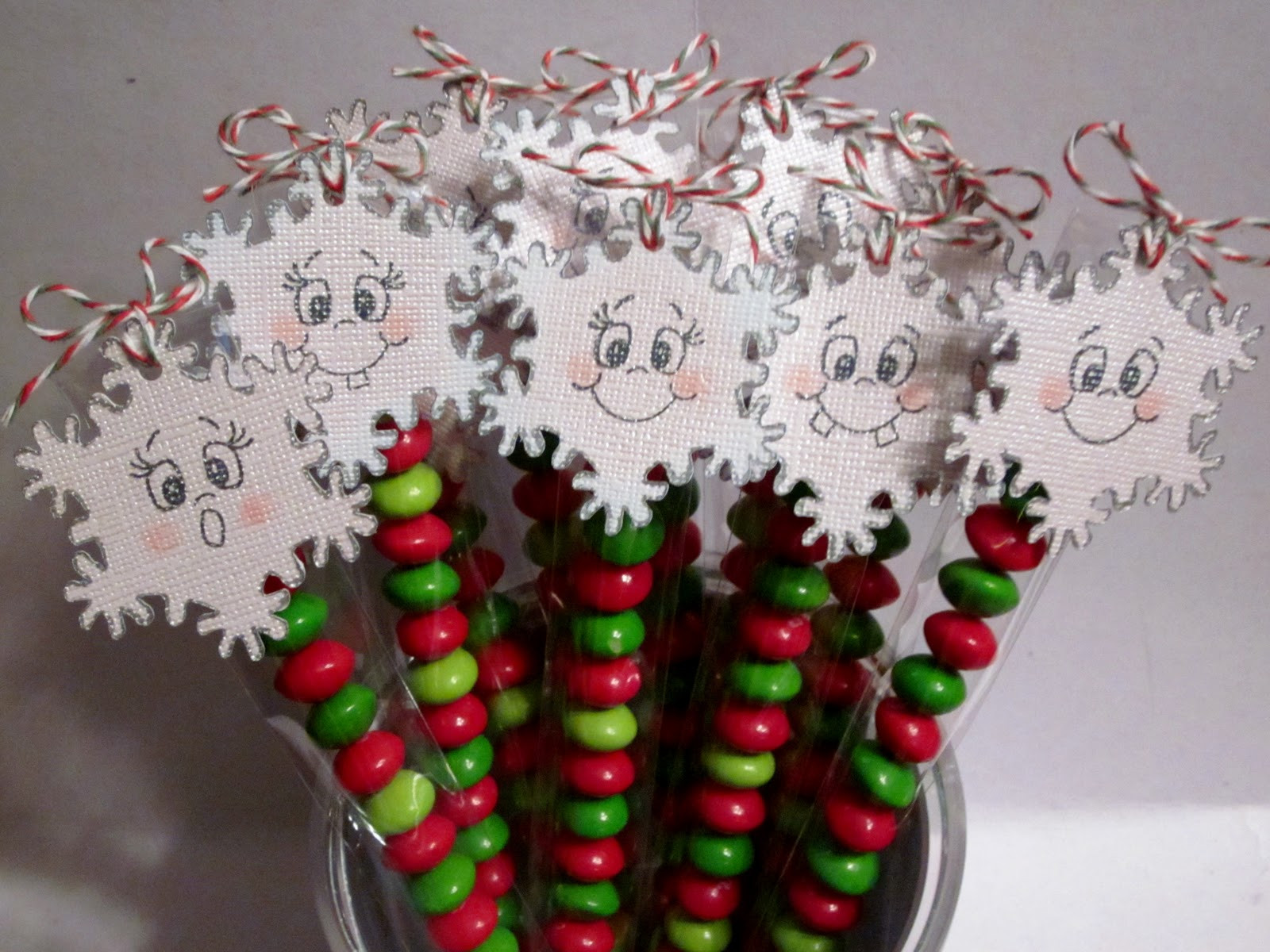 Most Attractive Christmas Bazaar Craft Ideas
 Jamiek711 Designs Snowflake Skittle Sticks