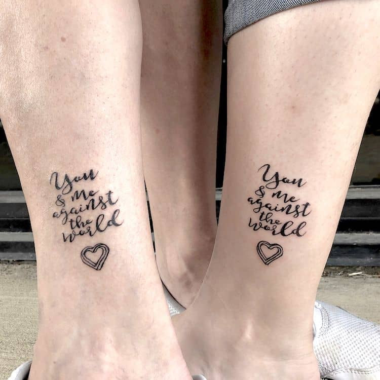 Mother Daughter Quote Tattoos
 48 Meaningful Mother Daughter Tattoos To Honor Her