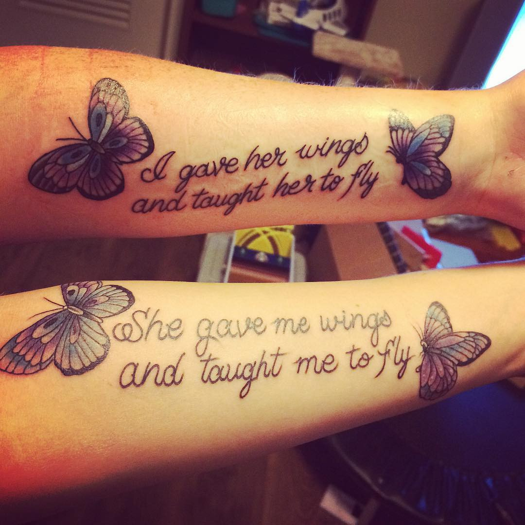 Mother Daughter Quote Tattoos
 31 Beautifully Mother Daughter Tattoo Ideas