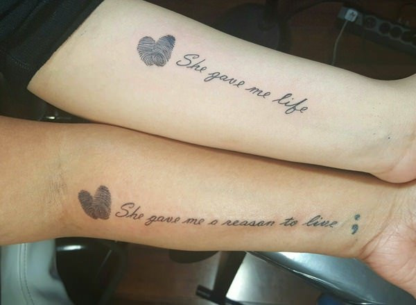 Mother Daughter Quote Tattoos
 130 Sweetest Mother Daughter Tattoos About The Precious Bond