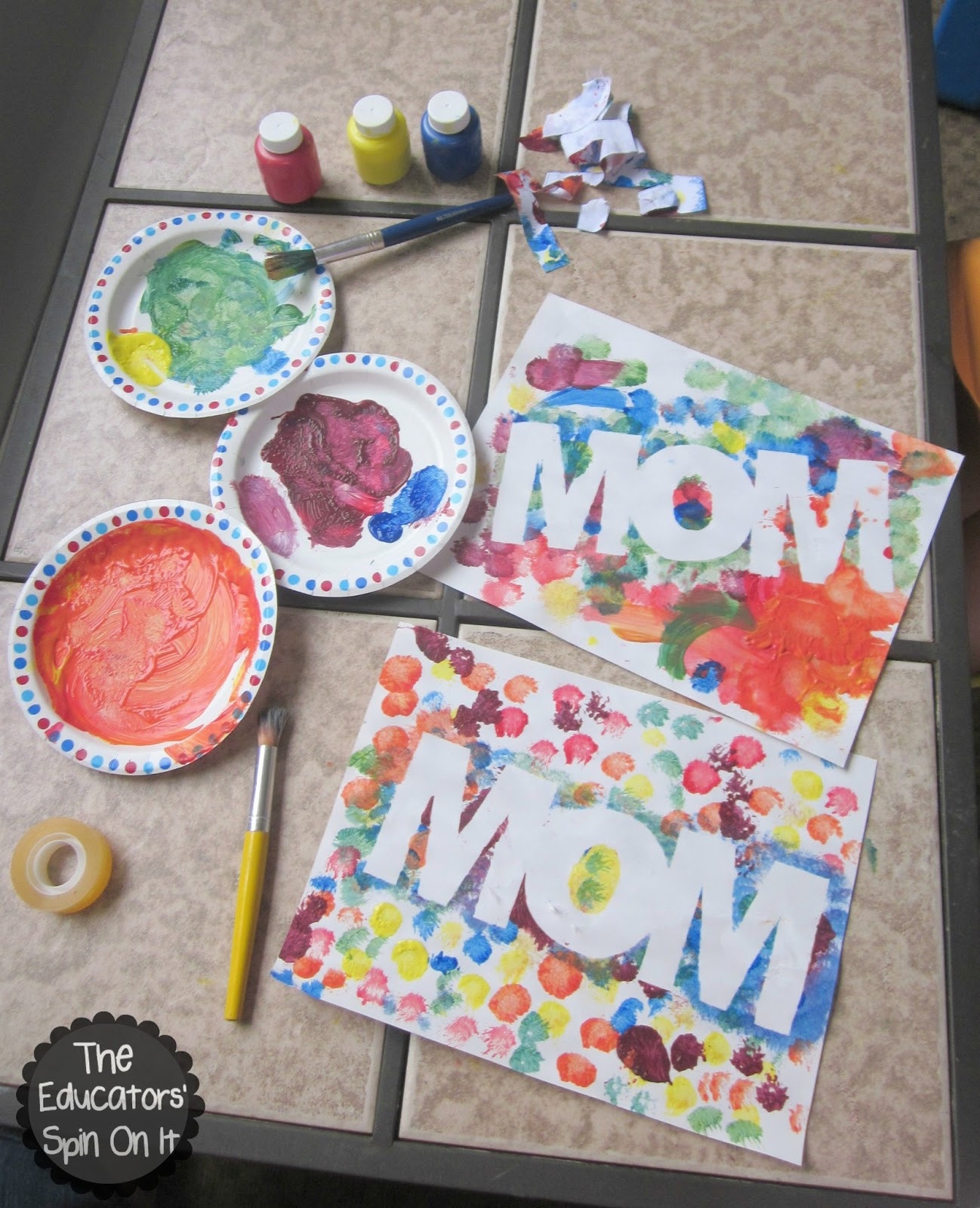 Mother Day Crafts Kids
 The Educators Spin It Easy Mother s Day Craft