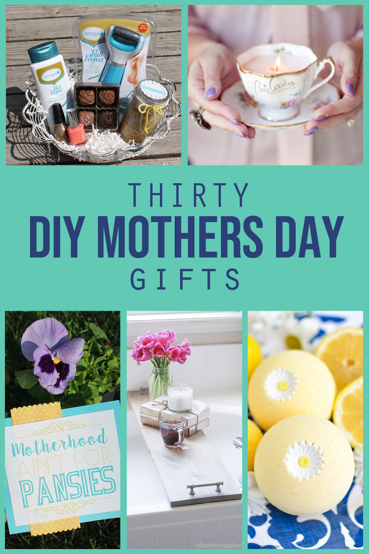 Mother Day Gifts DIY
 Thirty DIY Mothers Day Gifts thecraftpatchblog