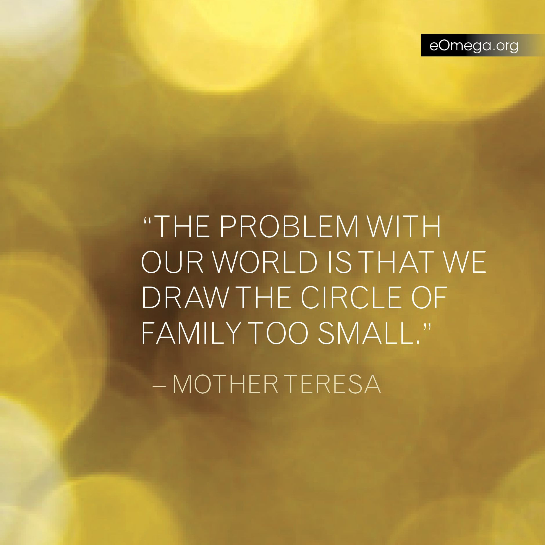 Mother Teresa Quotes On Family
 Mother Teresa Quote Awareness