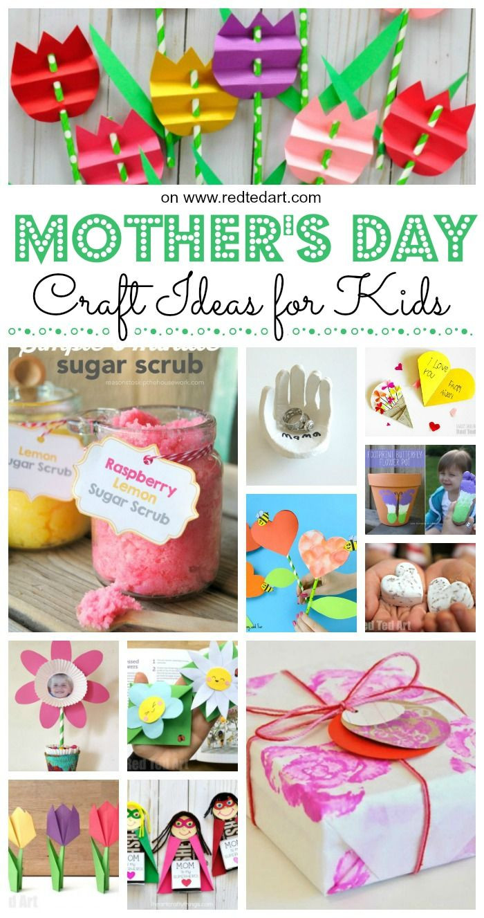 Mother'S Day Art And Craft Ideas For Preschoolers
 Easy Mother s Day Crafts for Kids to Make