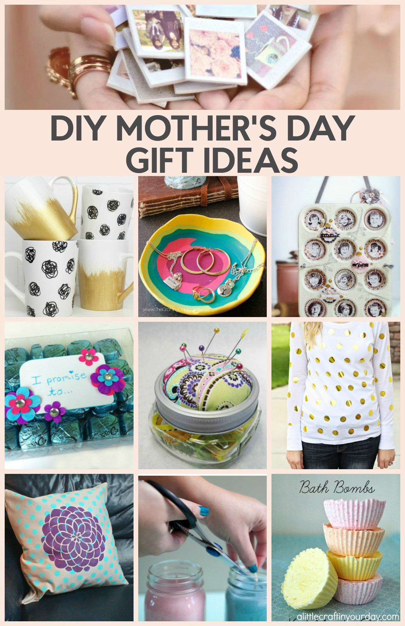 Mother'S Day Craft Gift Ideas
 15 Cute Mother’s Day Gift Ideas She’ll Love A Little