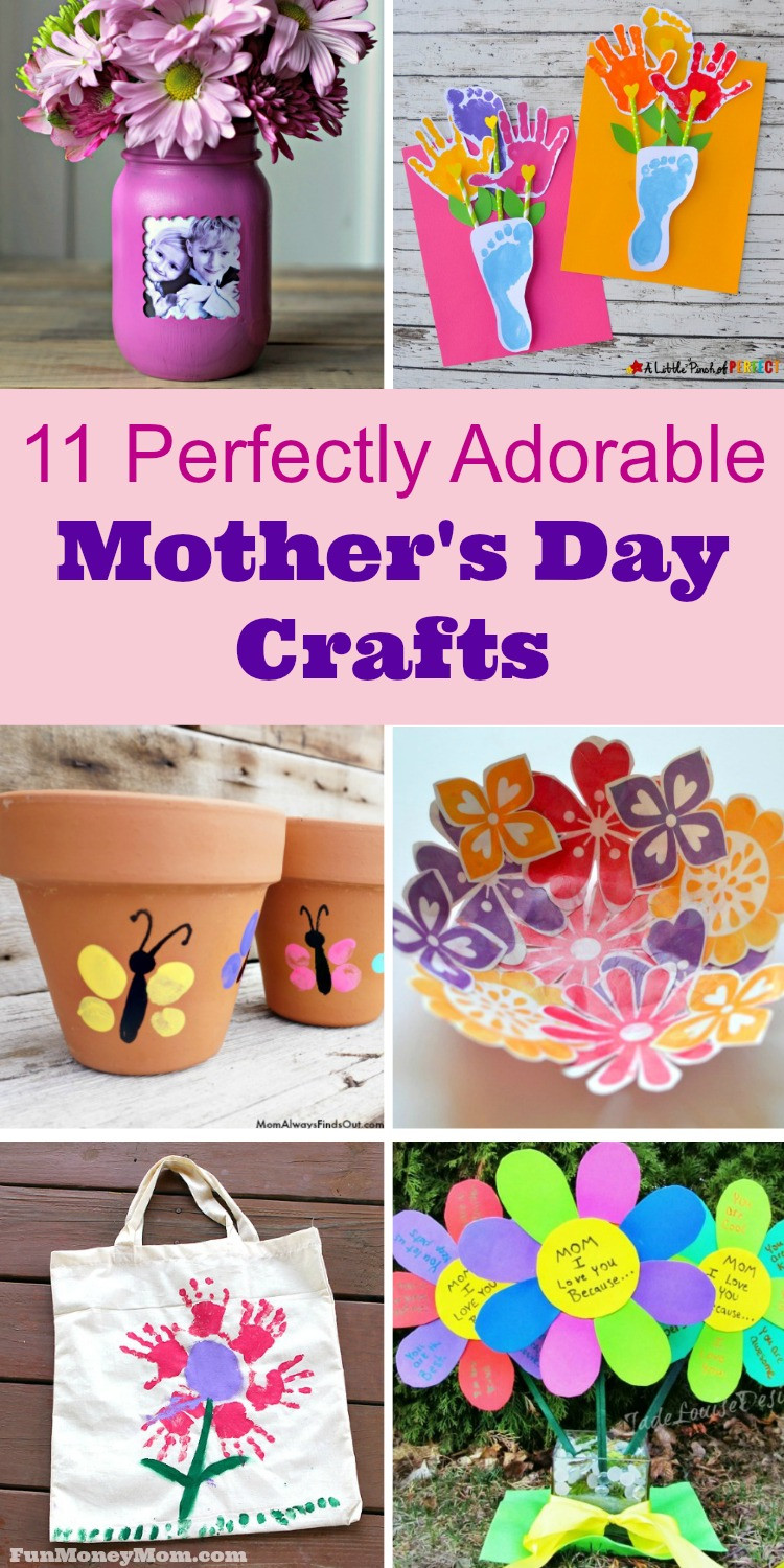 Mother's Day Crafts For Kids
 11 Perfectly Adorable Mother s Day Crafts Fun Money Mom