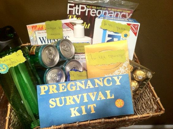Mother'S Day Gift Ideas For Pregnant Mom
 Pregnancy survival kit for expecting mother Great t