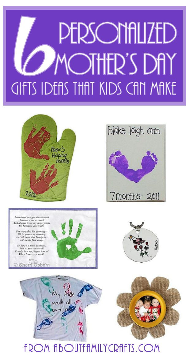 Mother'S Day Gift Ideas From Child
 6 Mother’s Day Gifts Ideas for Kids to Make