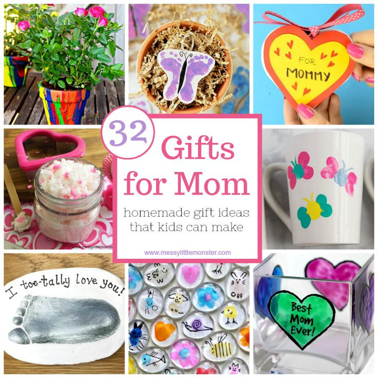 Mother'S Day Gift Ideas From Child
 Gifts for Mom from Kids – homemade t ideas that kids