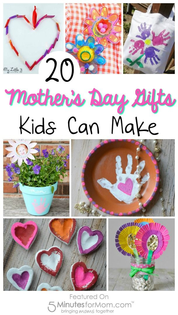 Mother's Day Gift Ideas From Kids
 20 Mother s Day Gifts Kids Can Make