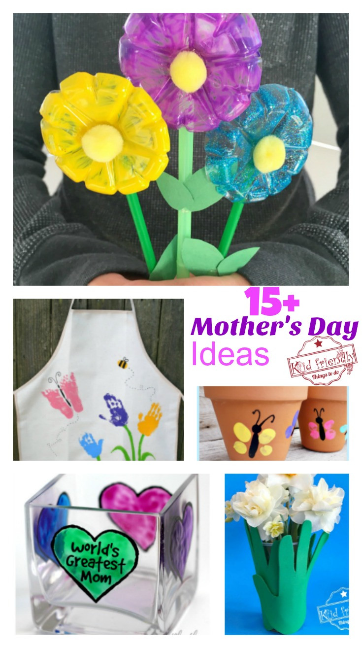 Mother's Day Gift Ideas From Kids
 Over 15 Mother s Day Crafts That Kids Can Make for Gifts