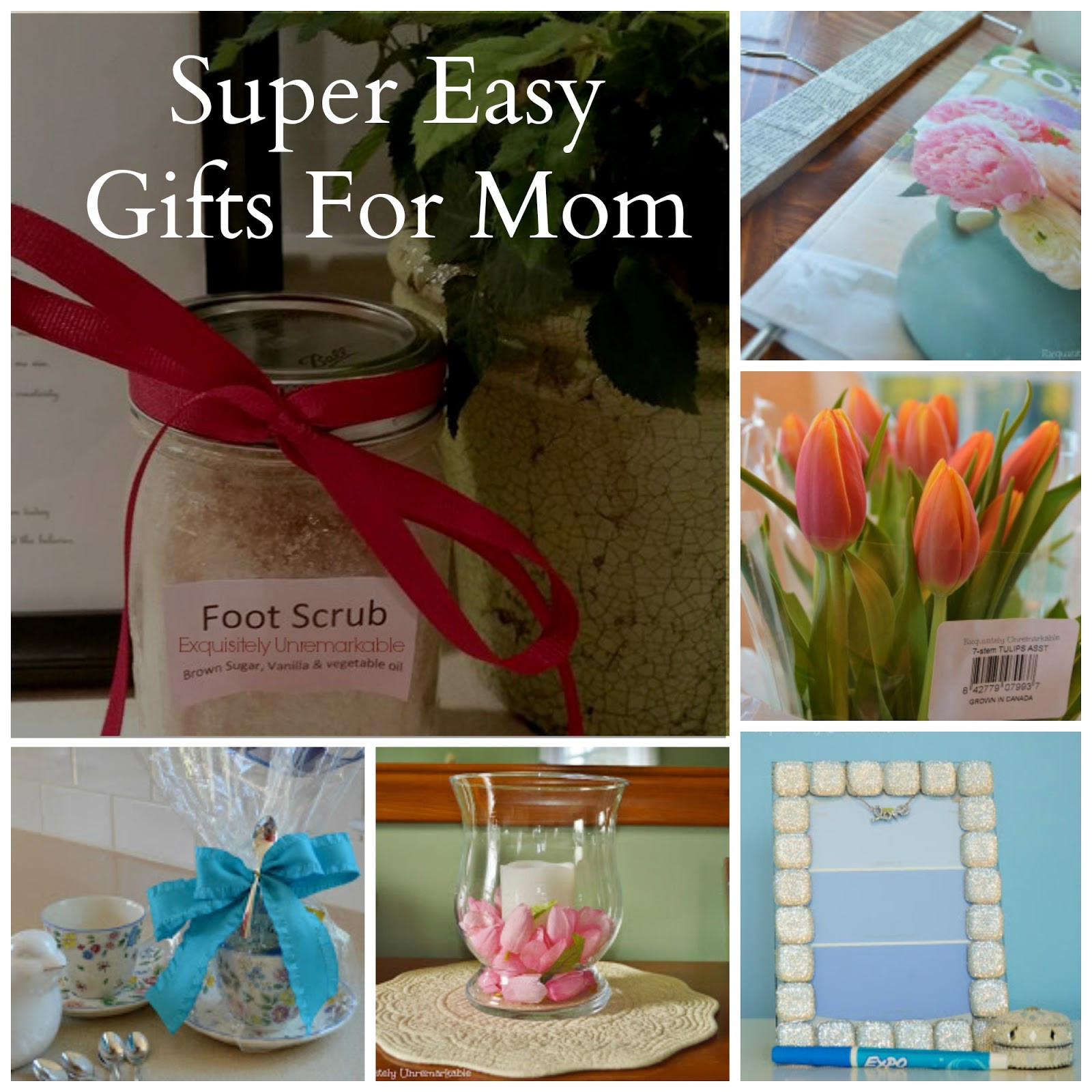 Mother's Day Ideas Diy
 Easy DIY Mother s Day Gift Ideas Exquisitely Unremarkable