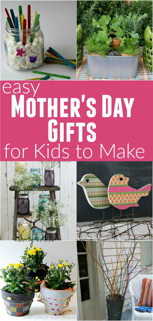 Mothers Day Gifts For Kids To Make
 Easy Mother s Day Gifts for Kids to Make Hoosier Homemade