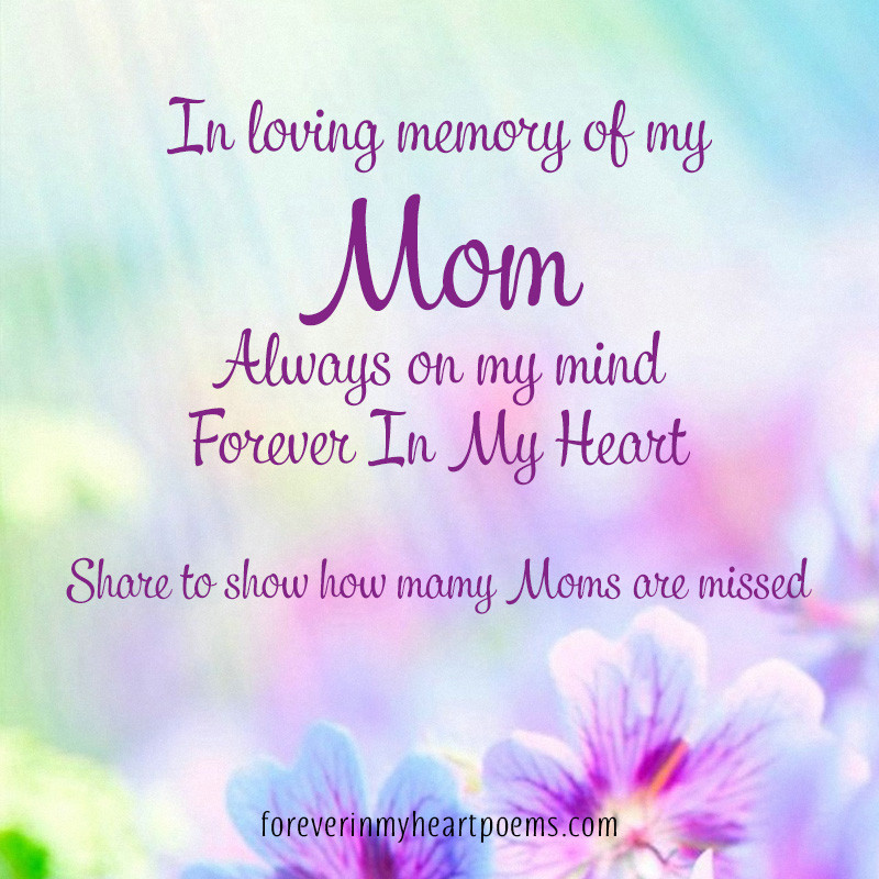 Mothers Day Quote For Deceased Mother
 15 Best Missing Mom Quotes on Mother s Day In loving