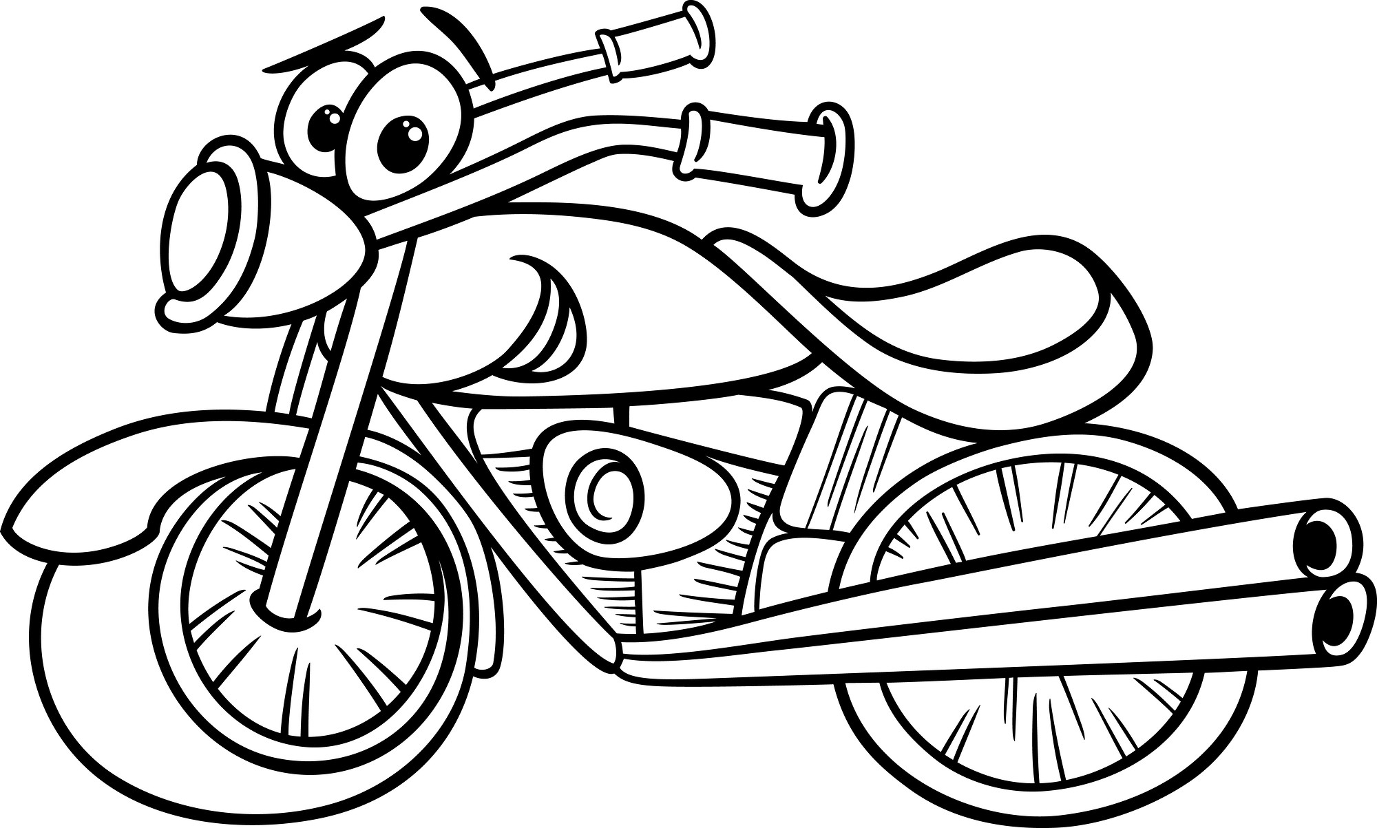 Motorcycle Coloring Pages For Kids
 Motorcycle Drawing For Kids at GetDrawings