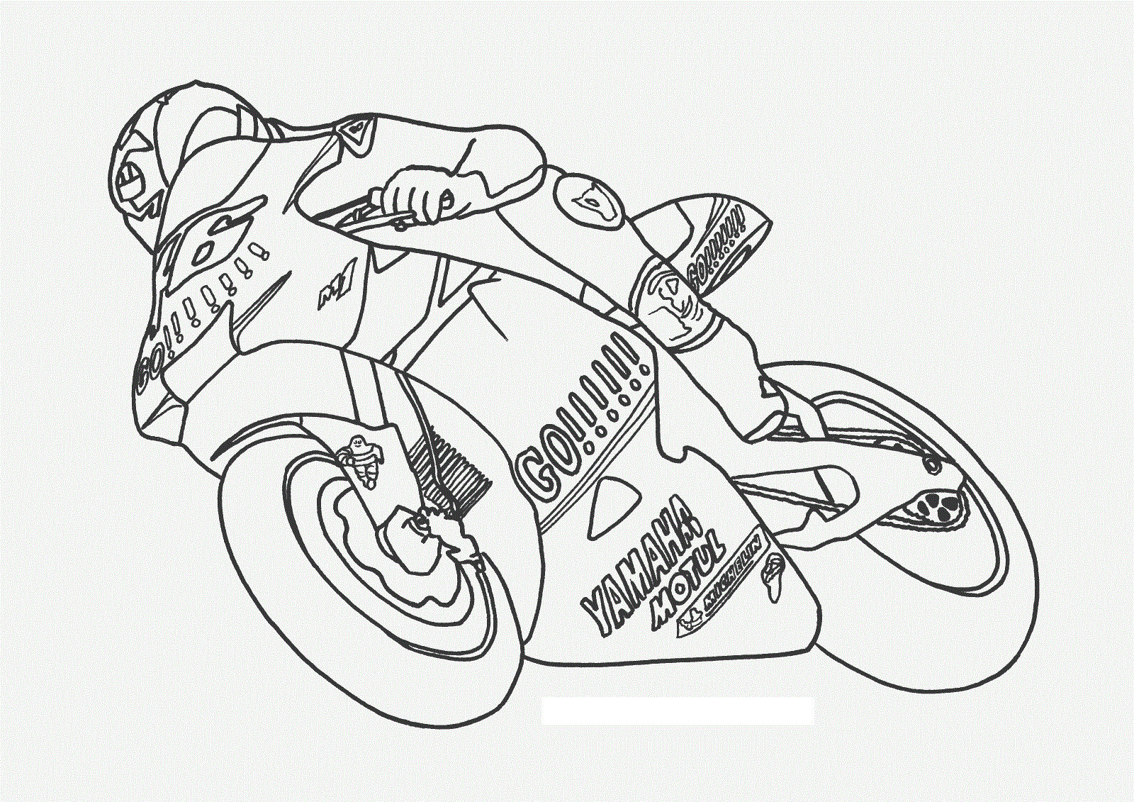 Motorcycle Coloring Pages For Kids
 Free Printable Motorcycle Coloring Pages For Kids