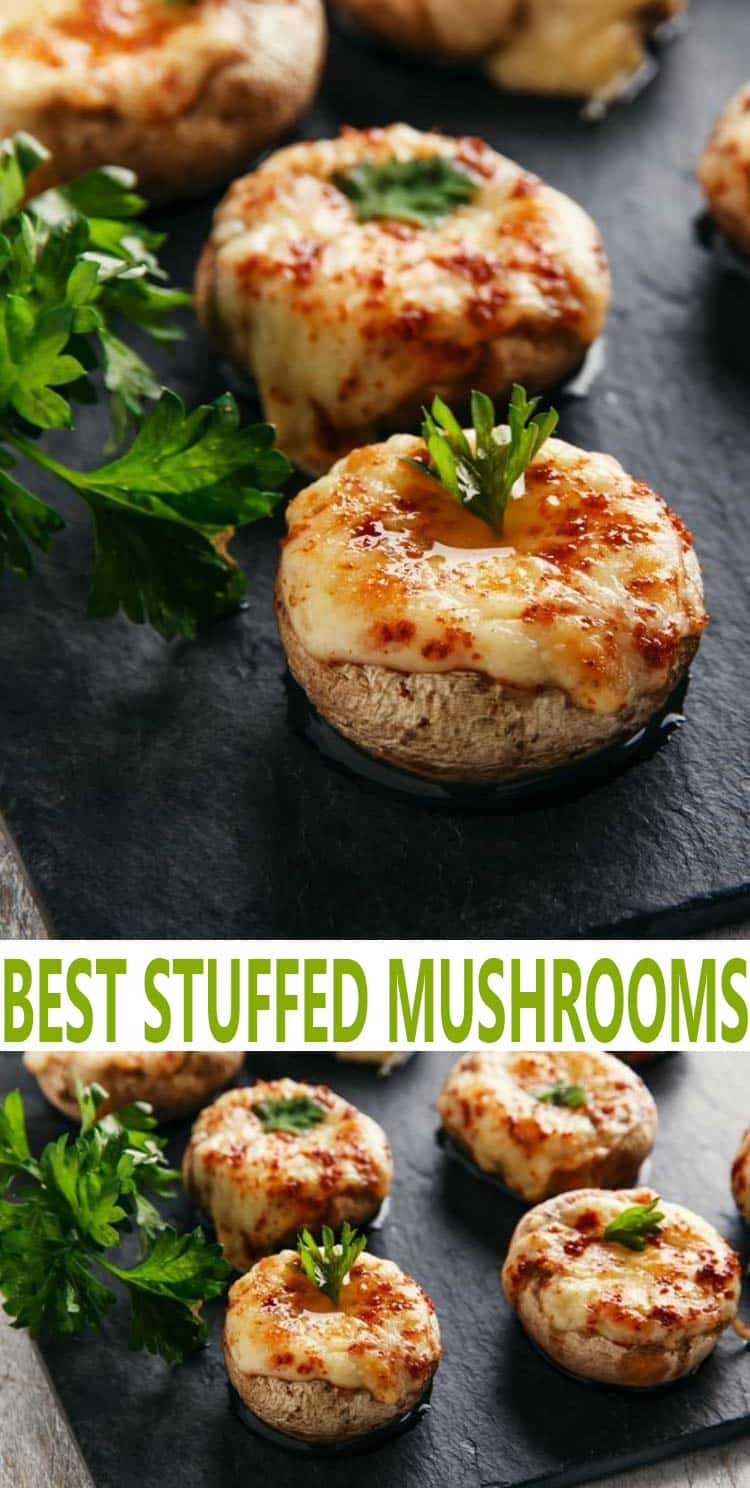 Mushroom Recipes Easy
 Stuffed Mushrooms Easy Recipe with Sauteed Mushrooms