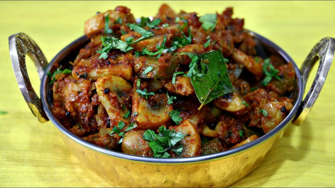 Mushroom Recipes Easy
 Mushroom Masala Indian Recipe Under 20 mins