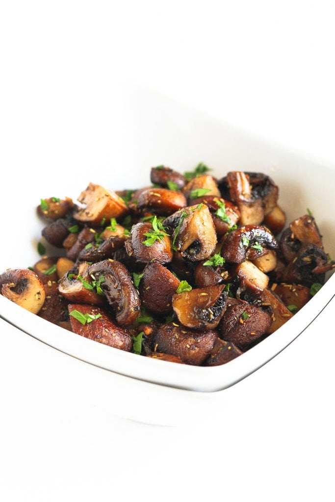 Mushroom Recipes Easy
 Roasted Mushrooms with Rosemary & Garlic Side Dish Recipe