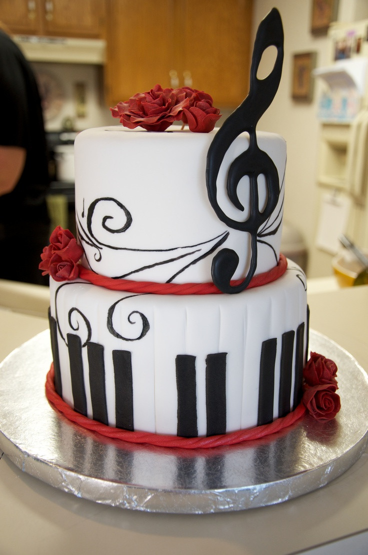 Music Birthday Cakes
 794 best Music Cakes images on Pinterest