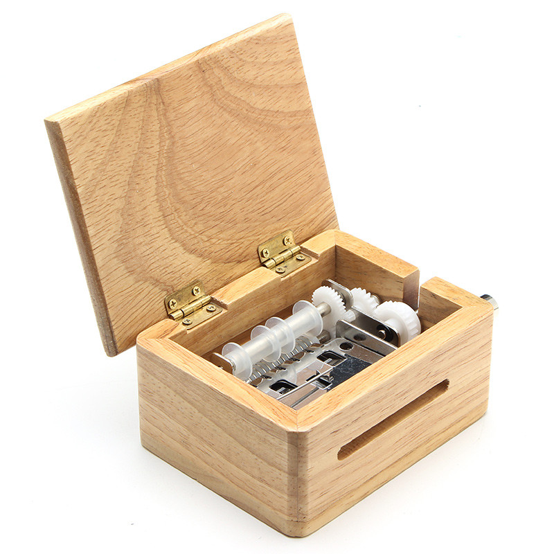 Music Box DIY
 DIY Hand cranked Music Box Wooden Box With Hole Puncher