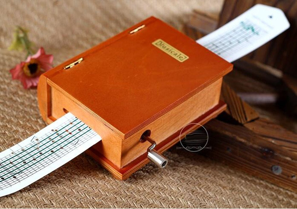 Music Box DIY
 15 Notes Wooden Book Music box Musical Toy DIY Make Yr Own