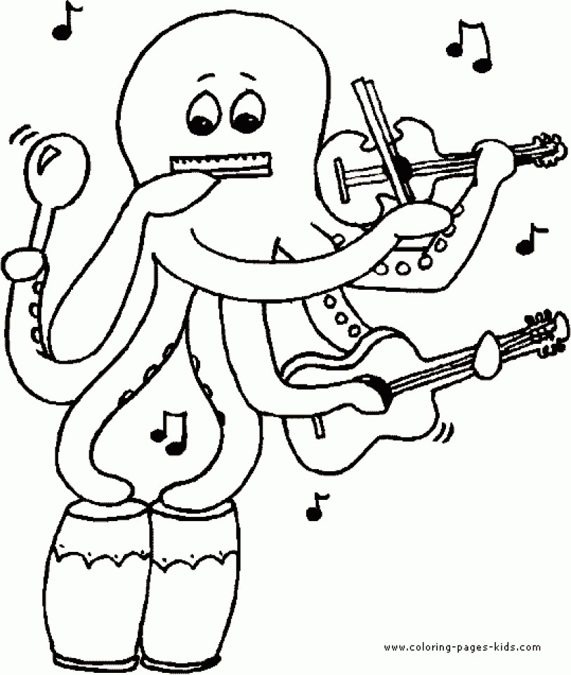 Music Coloring Pages For Kids
 Get This Simple Godzilla Coloring Pages to Print for