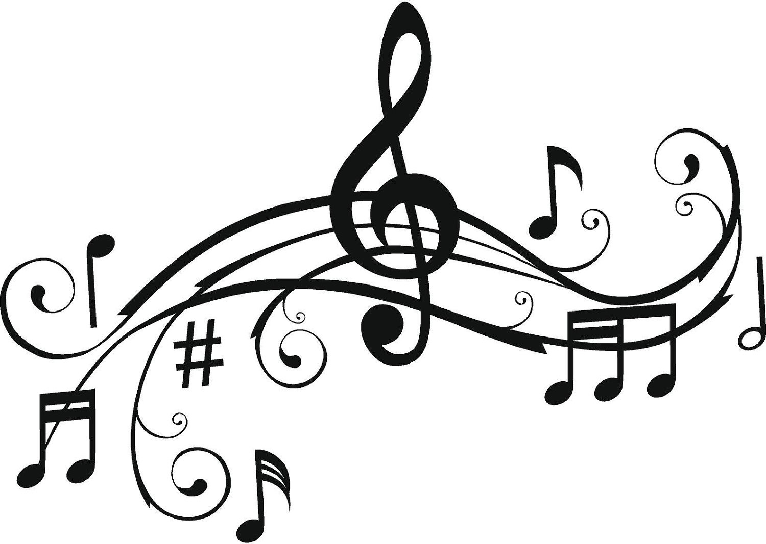 Music Coloring Pages For Kids
 Free Printable Music Note Coloring Pages For Kids