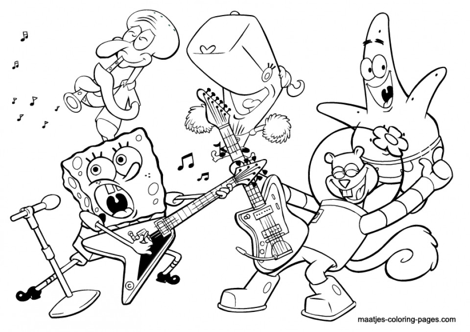 Music Coloring Pages For Kids
 20 Free Printable Music Coloring Pages EverFreeColoring