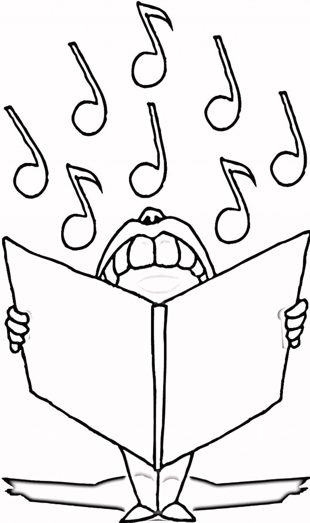 Music Coloring Pages For Kids
 Free Printable Music Note Coloring Pages For Kids