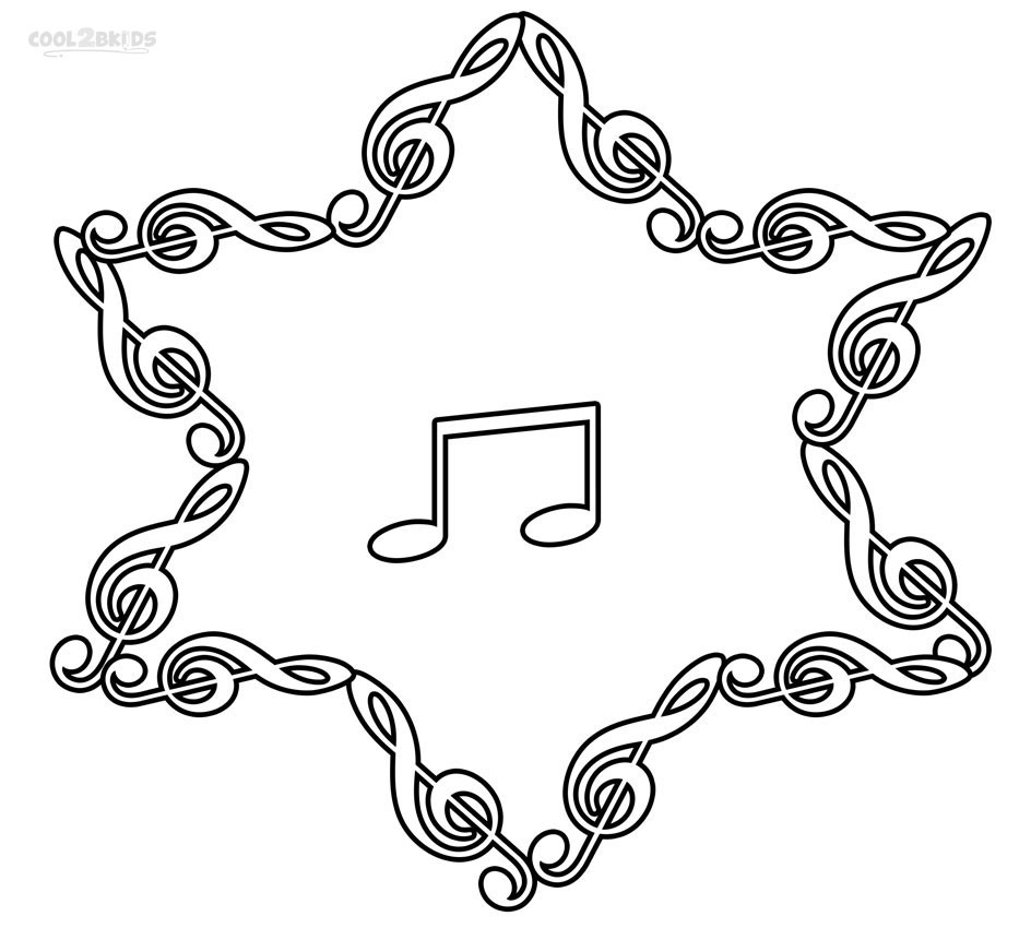 Music Coloring Pages Printable
 Printable Music Note Coloring Pages For Kids