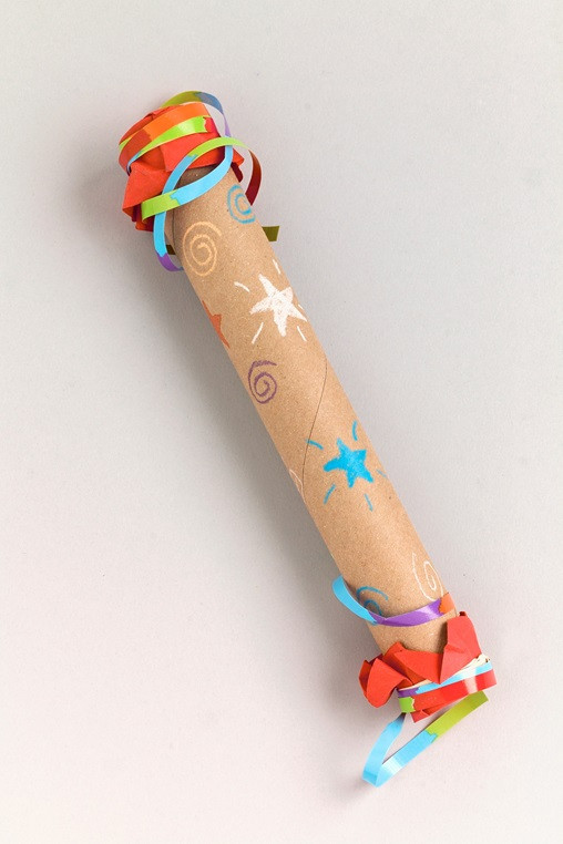 Music Crafts For Adults
 Sparkling Musical Tube Craft
