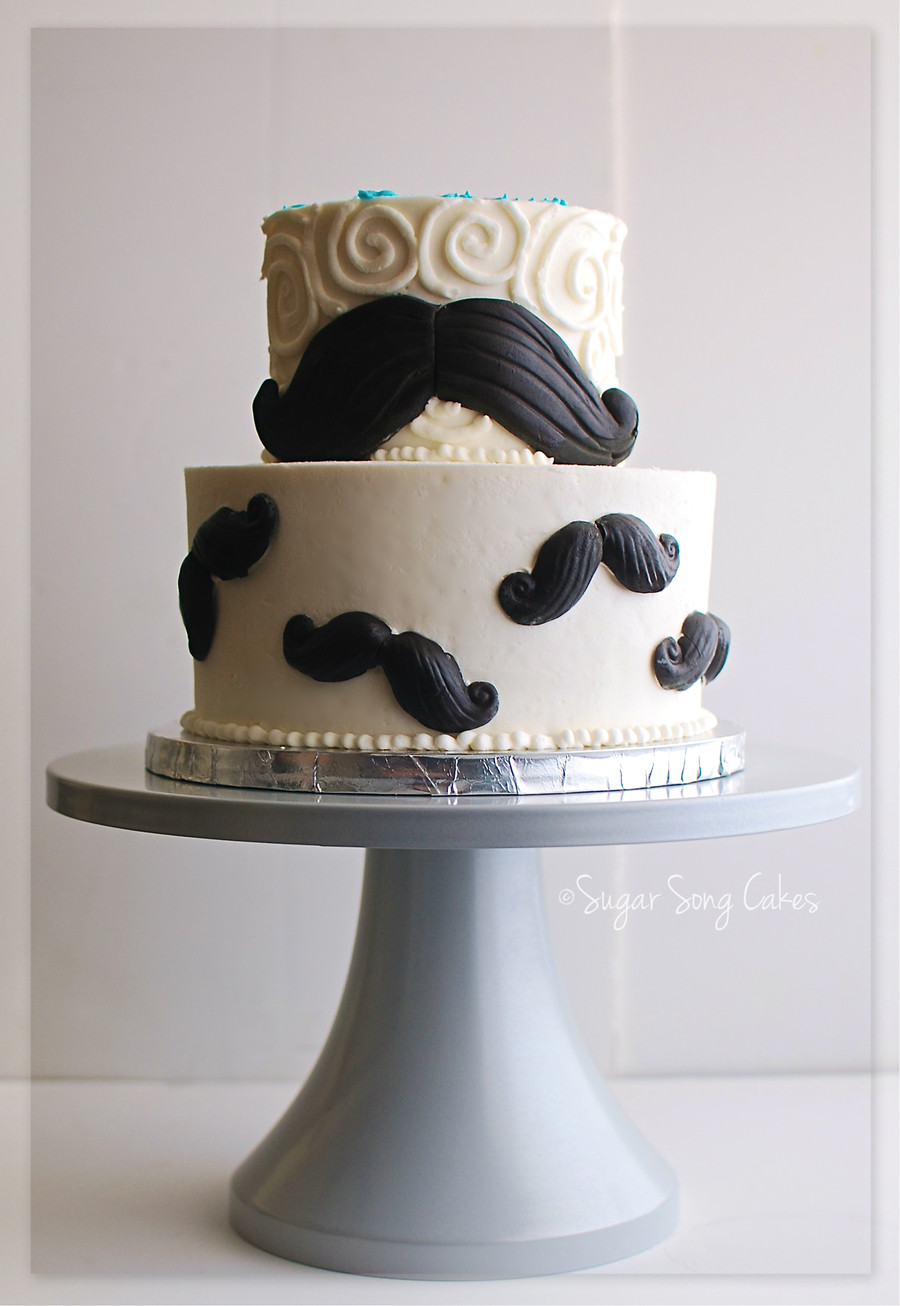 Mustache Birthday Cakes
 Mustache Birthday Cake CakeCentral