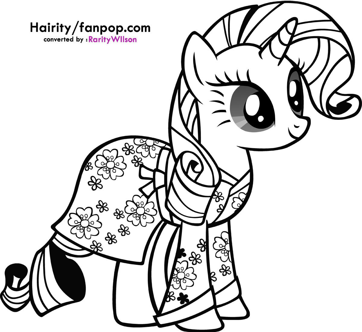My Little Pony Girls Coloring Pages
 My Little Pony Rarity Coloring Pages