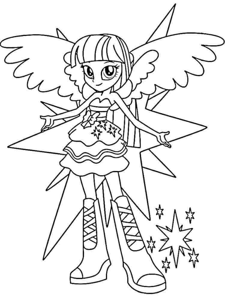 My Little Pony Girls Coloring Pages
 My Little Pony Christmas Coloring Coloring pages for