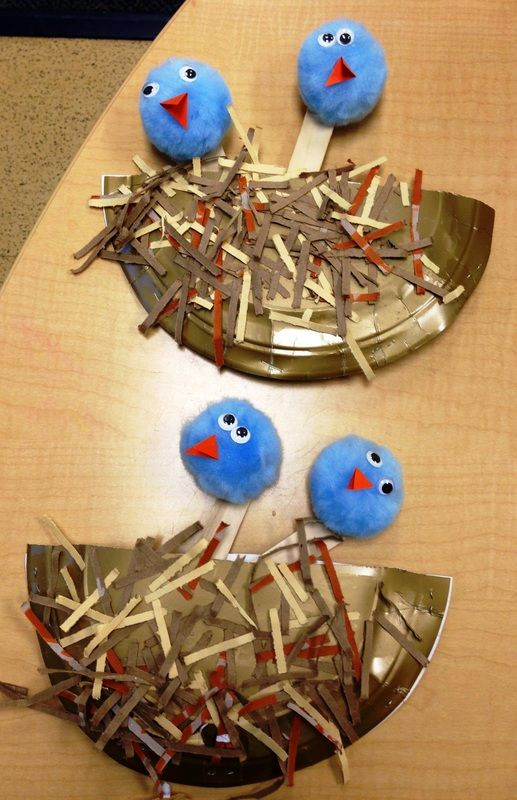 N Crafts For Preschool
 N is for nest