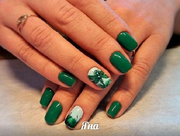 Nail Art Green
 55 Green Nail Art Designs nenuno creative