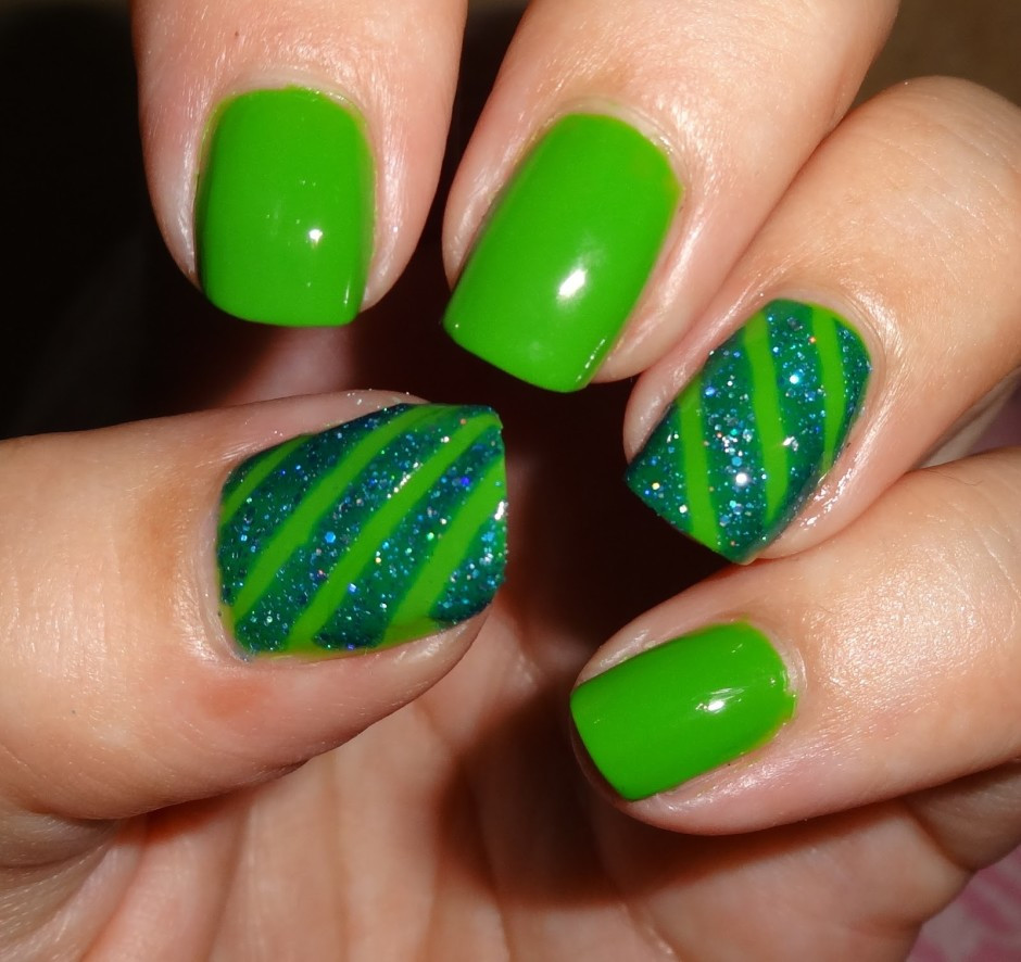 Nail Art Green
 2015 Green Nails Women Styler