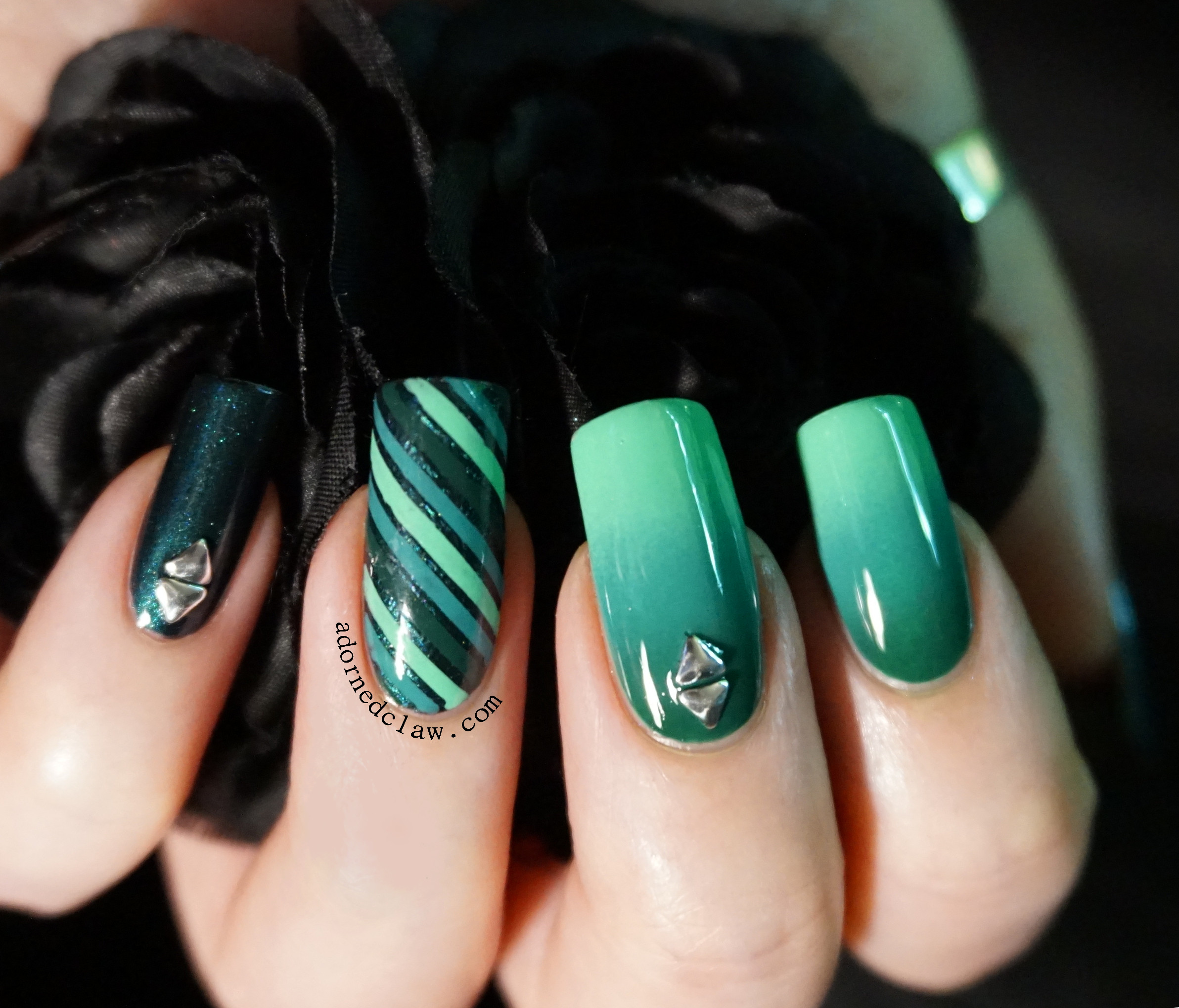 Nail Art Green
 Green