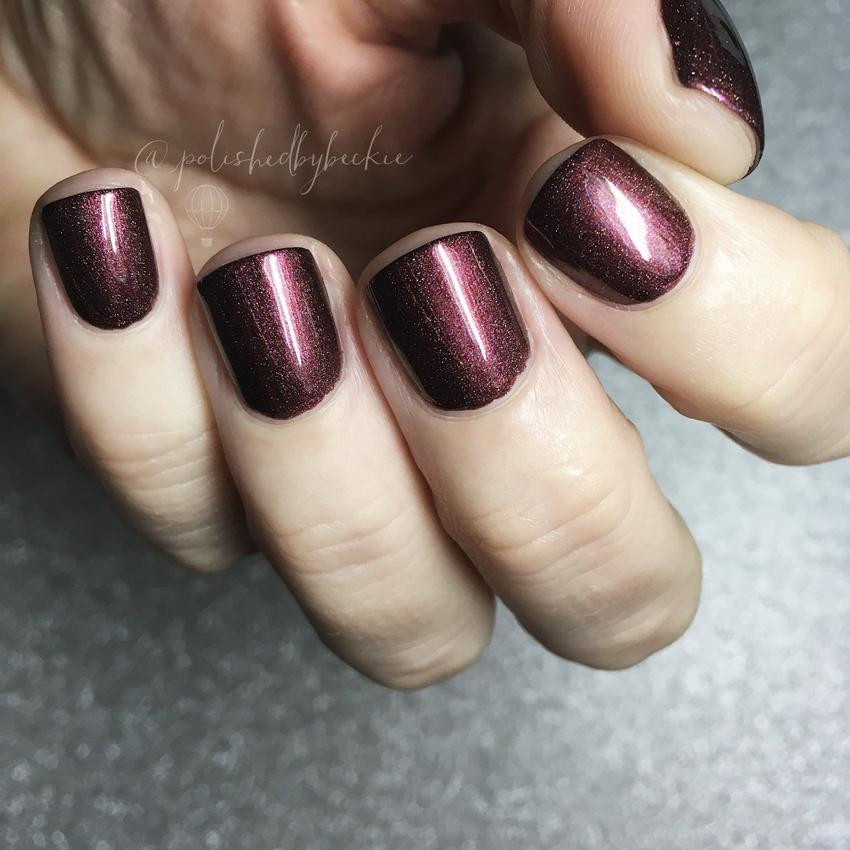 Nail Colors For January
 January Garnet Birthstone In Nail Polish – Nail Hoot